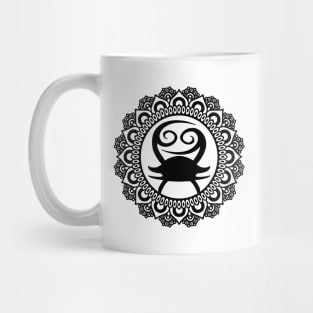 Cancer Zodiac Mandala Mug